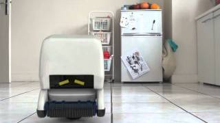 Cleaning Robot Animationwmv [upl. by Orual993]