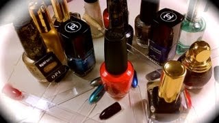 FAVORIS DU MOMENT  VERNIS À ONGLES FALL amp WINTER 20132014 CHANEL OPI DIOR BOURGEOIS [upl. by Alolomo251]