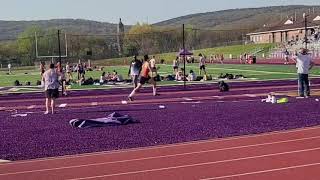 Jagger Dressler breaks school record in the Triple Jump [upl. by Akeret]