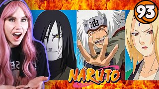 NARUTO MEETS THE 3 LEGENDARY SANNINS FACE 2 FACE  Naruto Ep 93 Reaction [upl. by Hook]