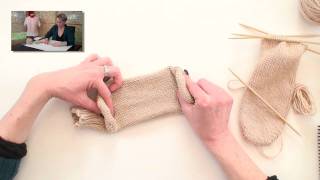 Learn to Knit ToeUp Socks Part 4 [upl. by Eyt]