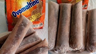 GELADINHO GOURMET OVOMALTINE GELADINHO GOURMET DE OVOMALTINE JUJU DINDIN SACOLÉ CHUP CHUP [upl. by Nowujalo313]