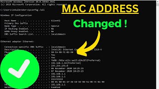 How to change mac address on windows 10  2024 [upl. by Kasey]