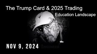 ICT X Twitter Space  The Trump Card amp 2025 Trading Education Landscape  November 9 2024 [upl. by Joliet]