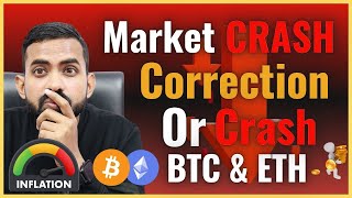 CRYPTO MARKET CRASH  Shocking Bitcoin amp Ethereum Price Prediction  Bitcoin amp Ethereum Trends [upl. by Yalhsa]