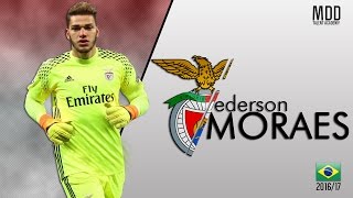 Ederson Moraes  Benfica  Best Saves  201617  HD [upl. by Areyk196]