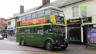 AEC Regent RT 3491 Route 353 Chesham Broadway ⇒ Gerrards Cross Amersham amp High Wycombe Day 2017 [upl. by Niad]