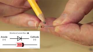 De Diode type behuizing anode kathode functie vele voorbeelden [upl. by Grenier]