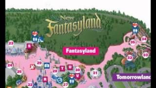 Fantasyland Disney World Interactive map [upl. by Ailiec388]