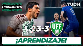 Mexico 33 Uzbekistán  HIGHLIGHTS  Amistoso Internacional  TUDN [upl. by Nonaihr]