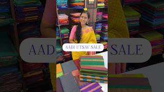 Madisar Maami  Aadi Utsav sale  Kanchivaram Madisaar sarees [upl. by Garling791]