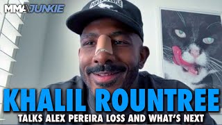 Khalil Rountree Wants Anyone That Sets Me Up for Another Title Shot After Alex Pereira Loss [upl. by Candless]