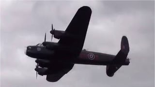 BBMF amp Canadian Lancaster at Southend [upl. by Yeltsew]