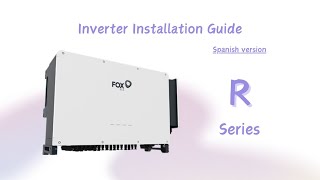 R Series Inverter Installation Guide  SP [upl. by Nylecyoj]