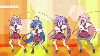 Lucky Star Opening  BluRay 720p らき☆すた [upl. by Enitnelav196]