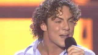 David Bisbal Mienteme OT 1 [upl. by Lednew]