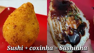 COMO FAZER A MELHOR COXINHA DE SUSHI  FÁCIL DE FAZER CROCANTE E MUITO DELICIOSA [upl. by Blake]