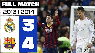 Real Madrid vs FC Barcelona 34 20132014 PARTIDO COMPLETO [upl. by Nnadroj]