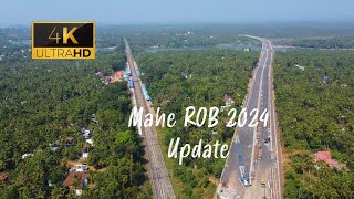 NH66 Mahe Thalasserry Bypass  Latest Update  4K Drone shot  Jan 2024 [upl. by Hayyikaz]