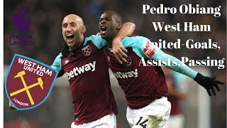 Pedro ObiangWest Ham UnitedGoals●Assists●PassingftSpurs Screamer🔥 [upl. by Sawyer]