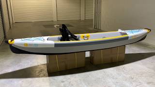 Bay Sports 2019 Air Glide 385  100 DropStitch Single Inflatable Kayak  HD Walkthrough Video [upl. by Aseuqram]