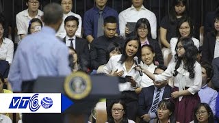 Vì sao rapper Suboi hát rap cho Tổng thống Obama nghe  VTC [upl. by Joslyn]