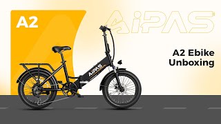 Aipas Service  A2 Elite Ebike Assembly Instructions [upl. by Anaujnas992]