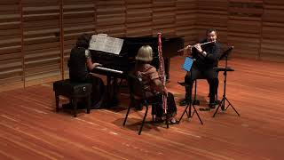 Faculty Recital Barry Crawford flute Laura Koepke bassoon IFei Chen piano [upl. by Tawney]