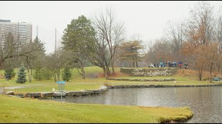 GRIPeq Ace Run Challenge at Scarlett Woods Disc Golf Course in Toronto [upl. by Zulch]