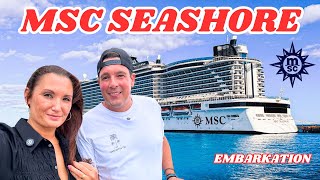 MSC Seashore Embarkation Rainy Labor Day [upl. by Bakki]