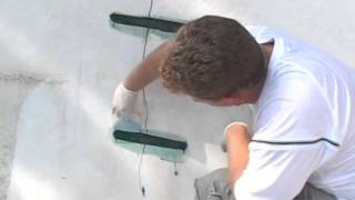 How to repair cracks in concrete pools [upl. by Natlus]