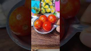 TINY CHERRY TOMATO GARLIC CURRY RECIPE 🍅✨  QUICK amp DELICIOUS COOKING [upl. by Pavyer]