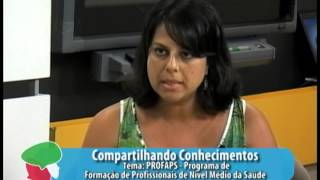 Compartilhando Conhecimentos  PROFAPS [upl. by Suehtomit]