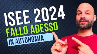 ISEE 2024 il TUTORIAL DEFINITIVO per compilarlo in modo VELOCE e PRATICO isee2024 inps tutorial [upl. by Vrablik]