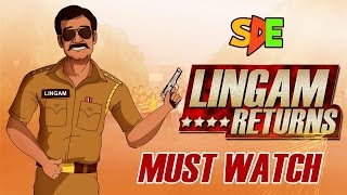 SINGHAM RETURNS TRAILER SPOOF  SHUDH DESI ENDINGS [upl. by Aelat]