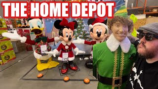 Home Depot Christmas Animatronics Tour 2024 [upl. by Nosreve]