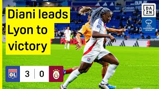 HIGHLIGHTS  Olympique Lyonnais vs Galatasaray AŞ  UEFA Womens Champions League 202425 [upl. by Danae548]