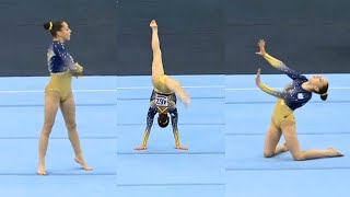 Highlights  Nemour Kaylia ALG  floor exercise  Word Cup Baku 2024 [upl. by Griseldis357]