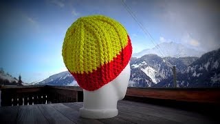 quotWooly Ribsquot hat crochet pattern for beginners  © Woolpedia [upl. by Tung975]