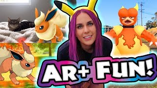 4 WILD AR PLUS ADVENTURE Pkmn Master Holly  Pokémon GO Vlog  Impersonation Series  ZoëTwoDots [upl. by Anaidiriv30]