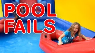 Pool Fails  Funny Pool Fails Compilation [upl. by Anoif]