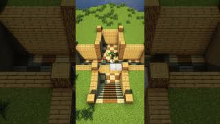 Minecraft Underground House🏠 minecraftbuilding minecrafttutorial [upl. by Nennarb]