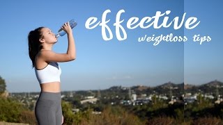 6 effective weightloss tips that will make a BIG difference [upl. by Purington342]