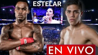 Donde ver Jermell Charlo vs Brian Castaño en vivo por el título superwelter OMB y CMB [upl. by Wilde]