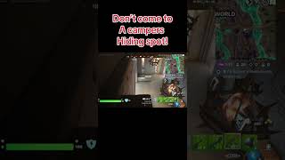 Dont come into a campers hiding spot fortnite fortnitecamper [upl. by Iden84]