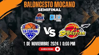 Baloncesto de Moca EN VIVO  La Cancha VS San Sebastián Semifinal  BSE 🏀 2024 [upl. by Linsk]