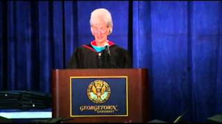 Sebelius Heckled During Georgetown Speech [upl. by Iruam692]