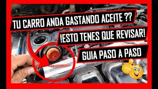 🔥 Tu CARRO Consume ACEITE 👉Estás COSAS DEBES REVISAR ✅️GUÍA DE Diagnóstico✅️ [upl. by Nitsrek]