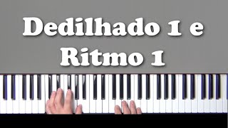 Teclado Aula 4  Dedilhado 1 e Condução Rítmica 1 [upl. by Ahsi677]