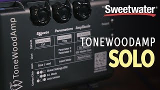 ToneWood Amp SOLO Acousticelectric Guitar Effects Demo [upl. by Willa]